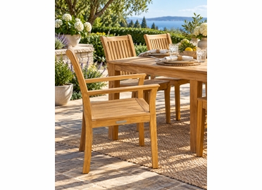 Kingsley Bate Chelsea Dining Arm Chair Replacement Cushion