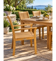 Kingsley Bate Chelsea Dining Arm Chair Replacement Cushion