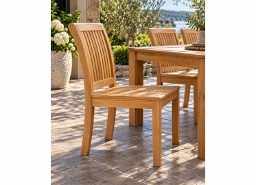 Kingsley Bate Chelsea Dining Side Chair Replacement Cushion