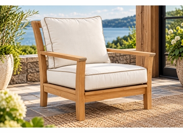 Kingsley Bate Chelsea Lounge Chair Replacement Cushions