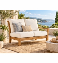 Kingsley Bate Chelsea Sectional Loveseat (Left or Right Side) Replacement Cushions