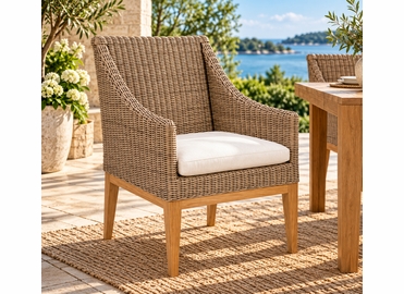 Kingsley Bate Frances Dining Chair Replacement Cushion