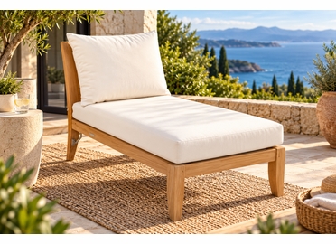 Kingsley Bate Ipanema Armless Chaise Lounge Replacement Cushions