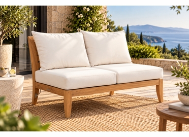 Kingsley Bate Ipanema Armless Settee Replacement Cushions