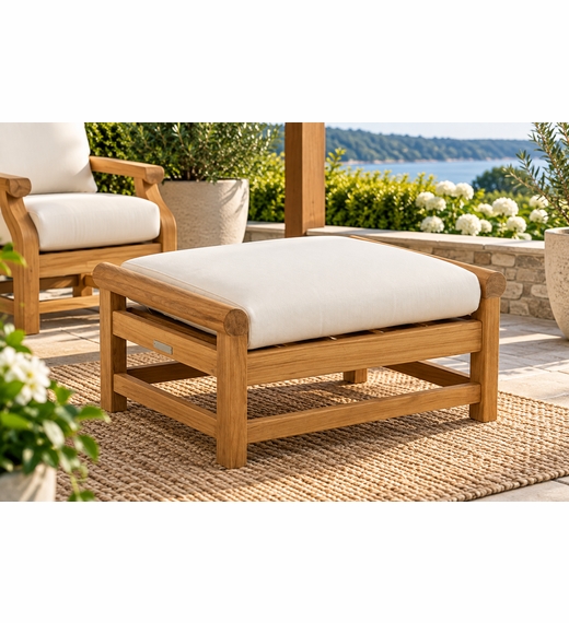 Kingsley Bate Nantucket Ottoman Replacement Cushion