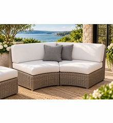 Kingsley Bate Sag Harbor Curved Sette Replacement Cushions