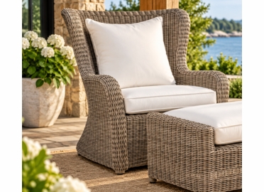 Kingsley Bate Sag Harbor High Back Chair Replacement Cushions