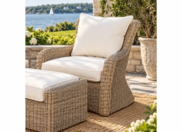 Kingsley Bate Sag Harbor Lounge Chair Replacement Cushions