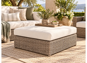 Kingsley Bate Sag Harbor Sectional Ottoman Replacement Cushions