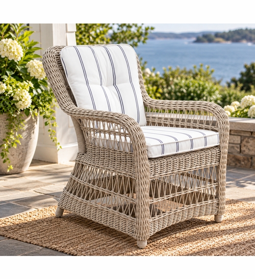 Kingsley Bate South Hampton Dining Arm Chair Replacement Cushions