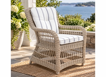 Kingsley Bate South Hampton Dining Arm Chair Replacement Cushions