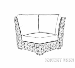 Kingsley Bate St. Barts Corner Sectional Replacement Cushions