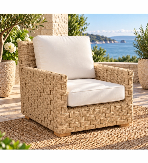 Kingsley Bate St. Barts Lounge Chair Replacement Cushions