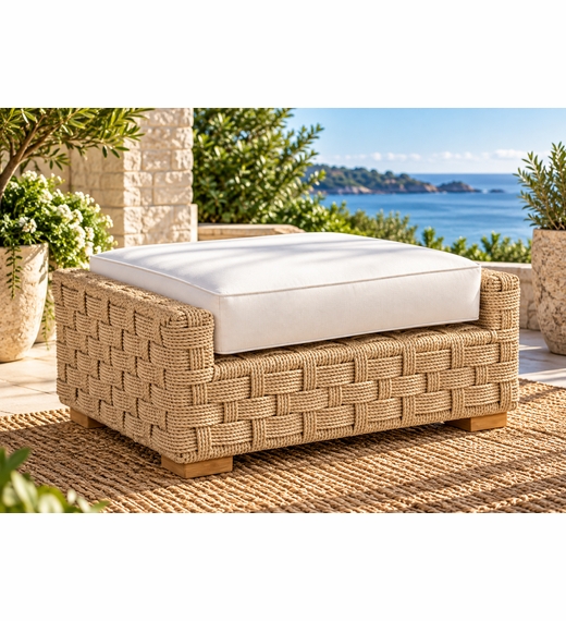 Kingsley Bate St. Barts Ottoman Replacement Cushion