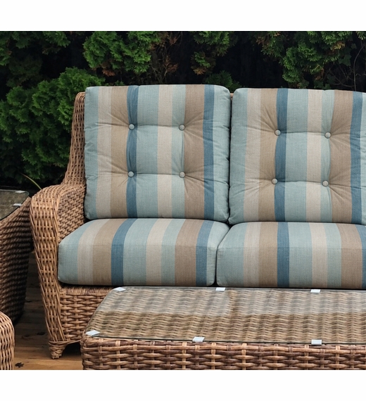 Lloyd Flanders Cape Town Loveseat Replacement Cushions
