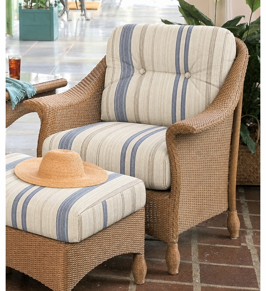 Lloyd Flanders Embassy Lounge Chair Replacement Cushions Set
