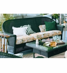 Lloyd Flanders Front Porch Sofa Replacement Cushions - Bottoms Only