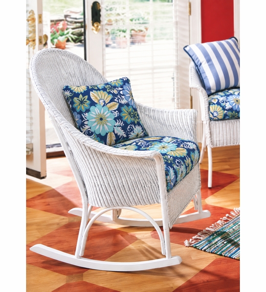 Lloyd Flanders Heirloom Hi Back Rocker Replacement Cushion