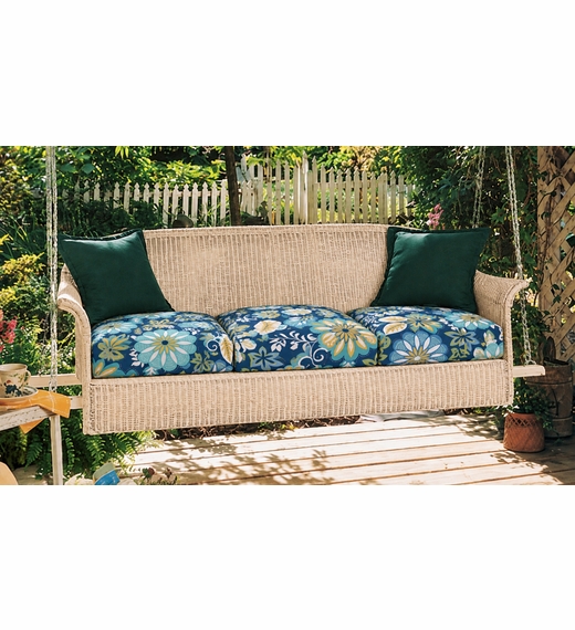 Lloyd Flanders Heirloom Sofa Porch Swing Replacement Cushions Set