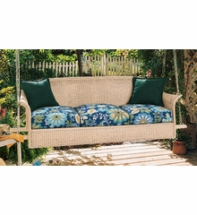 Lloyd Flanders Heirloom Sofa Porch Swing Replacement Cushions Set