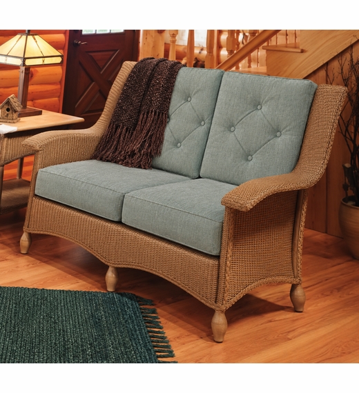 Lloyd Flanders Heritage Loveseat Replacement Cushions
