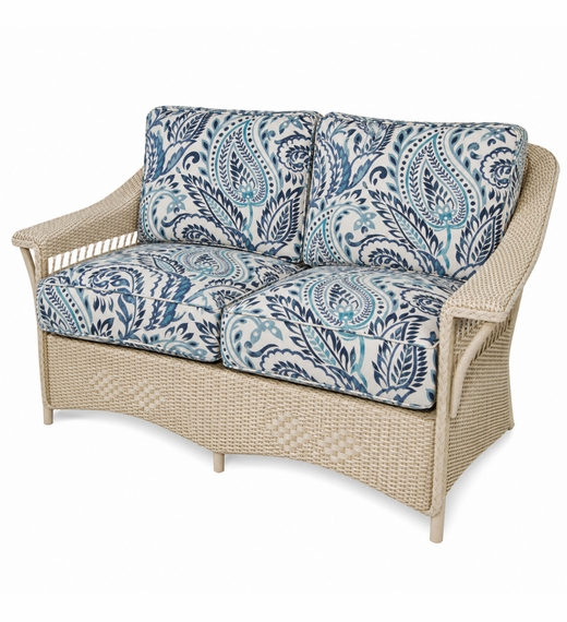 Lloyd Flanders Nantucket Loveseat Replacement Cushions Set