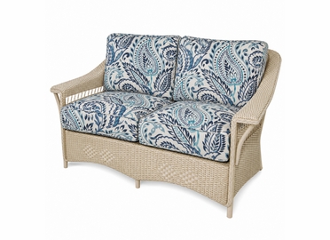 Lloyd Flanders Nantucket Loveseat Replacement Cushions Set