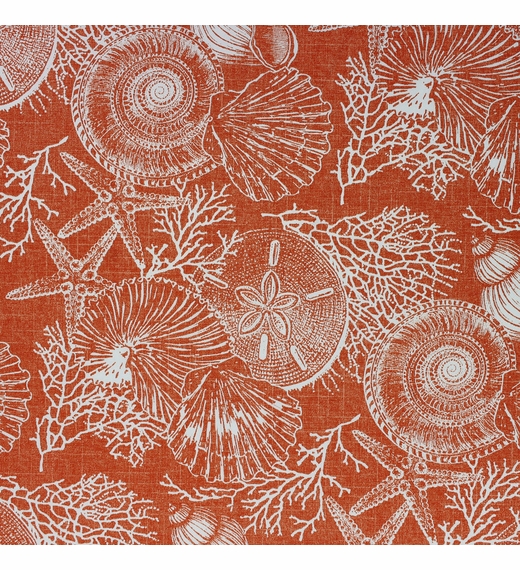 saltwater-coral: Indoor/Outdoor Fabric