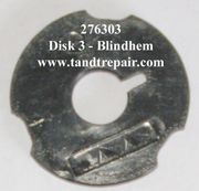 Disk 3 Blindhem Stitch