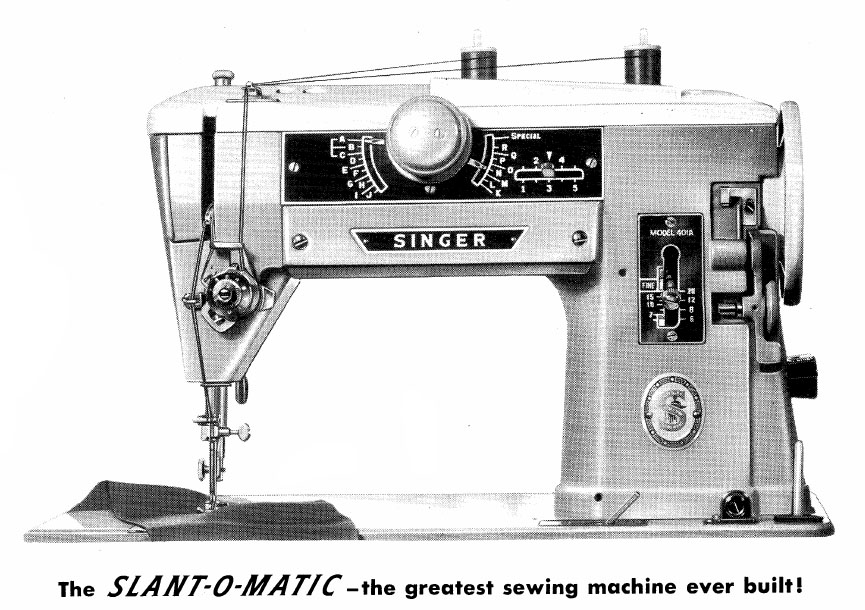 Singer 401A Owners Manual