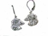 Borzoi Head ER583 LBD Earring