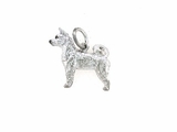 Norwegian Buhund C441W/Rhodium E&N