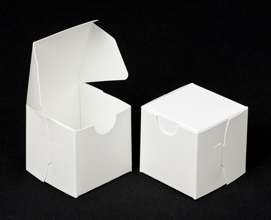 2286 2 1 2 X 2 1 2 X 2 1 2 White Lock Tab Box Without Window