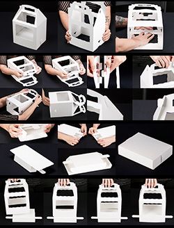 Cake Pop Box Folding
