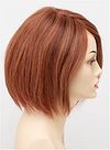 Amelia Envy human hair wig, Hand-tied Mono top Lace front, color shown lighter red