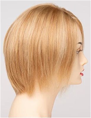 Amelia Envy human hair wig, Hand-tied Mono top Lace front, color shown medium blonde Amelia Envy human hair wig, Hand-tied Mono top Lace front, color shown medium blonde