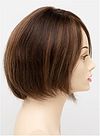 Amelia Envy human hair wig, Hand-tied Mono top Lace front, color shown medium brown