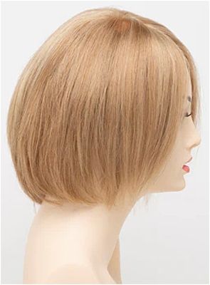 Amelia Envy human hair wig, Hand-tied Mono top Lace front, color shown sparkling champagne