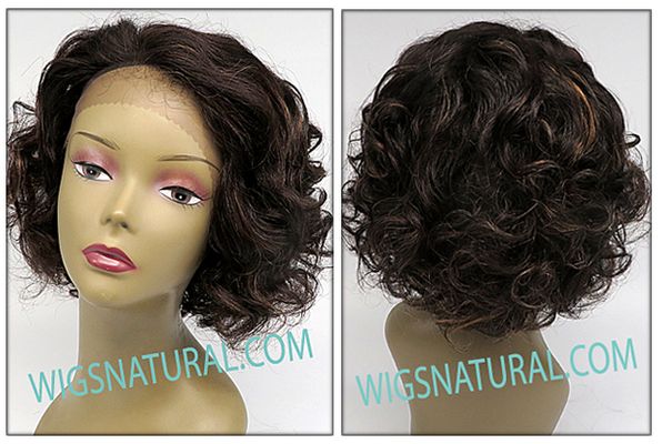 BOBBI BOSS Lace Front Wig MHLF-J (ANN), Premium Human Hair wig, color shown FS1B/30 BOBBI BOSS Lace Front Wig MHLF-J (ANN), Premium Human Hair wig, color shown FS1B/30