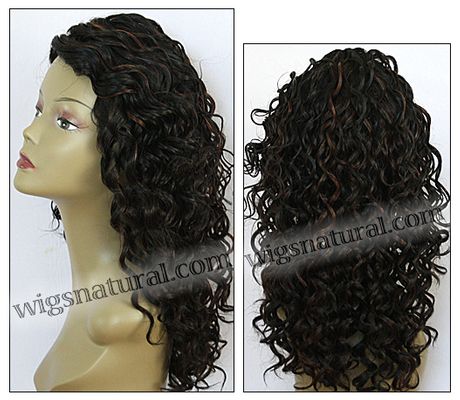 BOBBI BOSS Mono Top Wig Amor, Virgin Remi Human Hair, color shown F1B/33