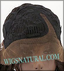 BobbiBoss Bundle Human Hair Wig, MHLF421 Water Curl 10�, color shown Natural