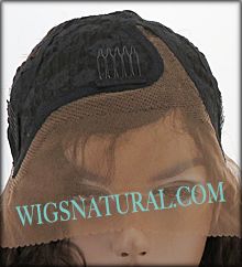 BobbiBoss Bundle Human Hair Wig, MHLF422 Water Curl 12�, color shown Natural