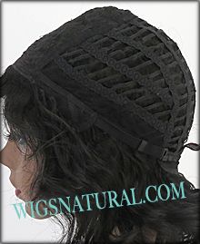 BobbiBoss human hair wig, BOSS WIG MH1252 TIMI, Color shown #1