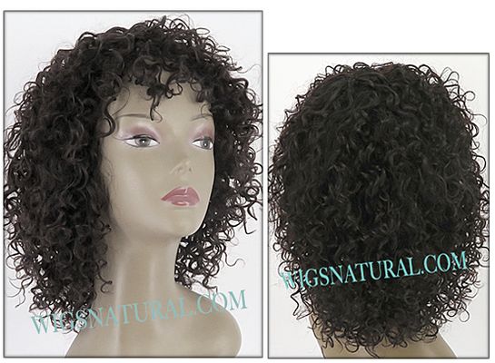 BOSS Wig Human Hair Wig, MH1282 BRONE, color shown Natural