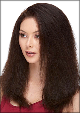 Elegante Wig Collection, Brazilian Remy Human Hair, 4"x4" Silk Base Lace Front Wig, Hairstyle HL Indiana