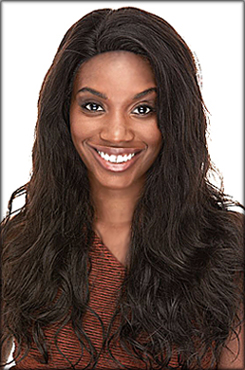 Elegante Wig Collection, Brazilian Remy Human Hair, 4"x4" Silk Base Lace Front Wig, Hairstyle HL Rosalie Elegante Wig Collection, Brazilian Remy Human Hair, 4"x4" Silk Base Lace Front Wig, Hairstyle HL Rosalie