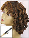 Classical Spiral Curl Style - with 3/4" Barrel (2.0 cm diameter) Curly Iron