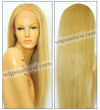 Custom 3-tones Virgins wig, model 3VW-GBlonde-TSStraight-M11Nx12Nx19-22, European virgin hair lace wig, Brazilian virgin hair Lace wig, Chinese virgin hair lace wig