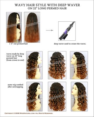 Deep Wave Hair Style - with deep waver