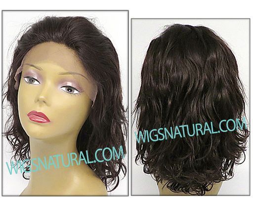 Ear to Ear Silk Base Lace Front Wig HL IDA, 100% Brazilian Remy Human Hair, Elegante Collection, Color shown natural